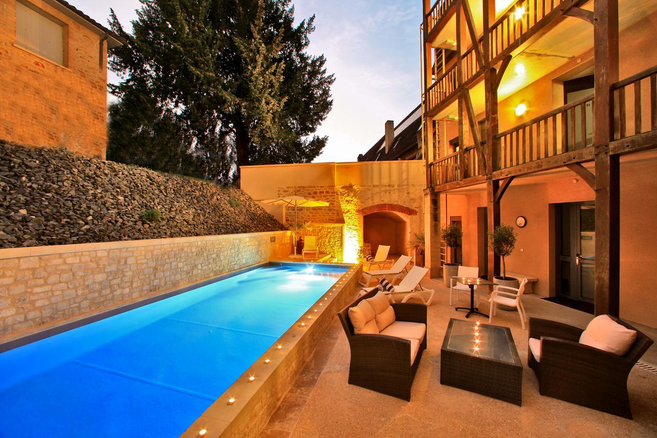 Hotel De Compostelle Sarlat Exterior foto