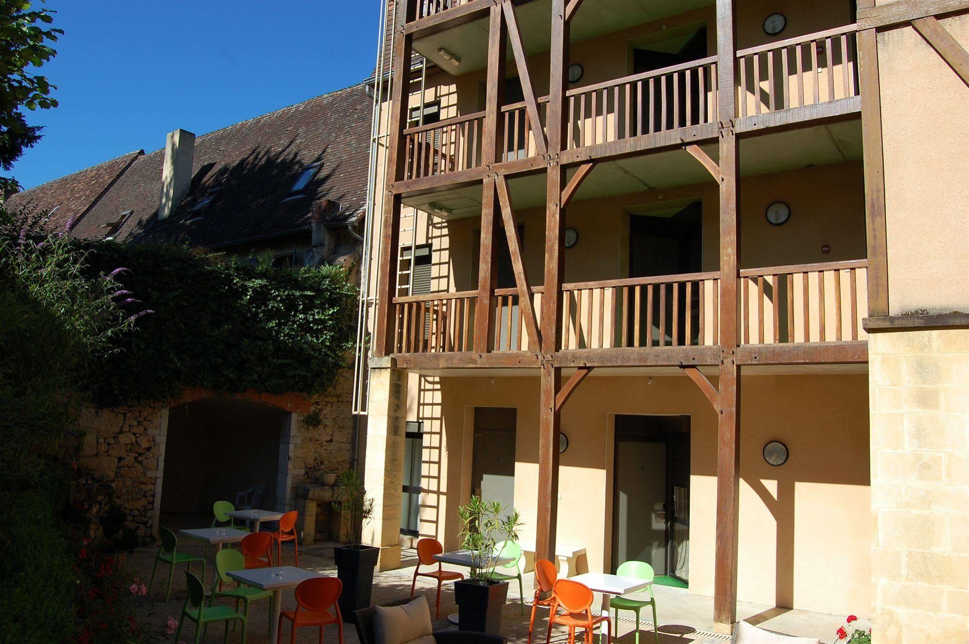 Hotel De Compostelle Sarlat Exterior foto